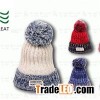 Fashion Knitted Warm Winter Hat With Ball