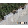 Wulian red high and low flower bed stone