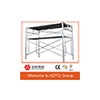 Pre galvanized steel frame scaffold system