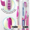 Nice Toothbrush With Comfortable Handle And Professional Tongue Cleaner