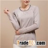 Fashional Hot Sale Women Cartoon Design Round-neck Embroidered Pullovers