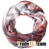 Personalized Digital Printing Silk Modal Infinity Scarf