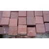 red porphyry granite paving stone