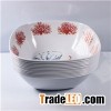 Stackable Hard Plastic Melamine Large Square Rice Serving Bowl Melamine