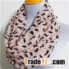 Custom Design Logo Printed Infinity Scarves