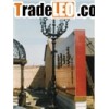 decorative antique cast iron garden lamp post