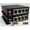 4CH balance audio to fiber converter