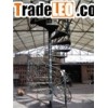 Indoor Wrought iron spiral staircase