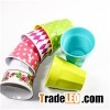 Plastic Melamine Bamboo Fiber Square Restaurant Cup And Mug For Restaurant Wholesale Factory In Chin