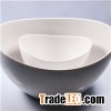 Bamboo Fiber Melamine Mixing Bowl Set Melamine Ingot Wave Bowl