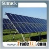 Aluminum Anodized Solar Pv Ground Mount Structure