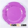 High Quality Best Heavy Melamine Plum Plate Charger Personalized