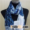 Customizable 100% Modal Digital Printing Infinity Scarf