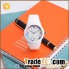 Silicone Lady Watch With Colorful Dial