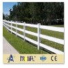 AFOL post and rail fencing white plastic 3 rail fence horse