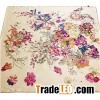 Customize High Quality True Silk Scarves Crepe De Chine Square Scarf