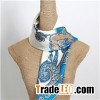Custom Logo 14mm Silk Satin 90*90cm OEM Scarves