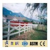 AFOL post and rail fencing white plastic split rail fence
