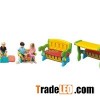Most Popular Wooden Childrens Kindergarten Kids Plastic Table And Chair Set For Nursery Furniture