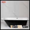 Custom design small solid surface bathub with freestanding