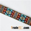 Purple Medieval Motive Woven Border - Jacquard Ribbon, Embroidered