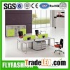 Newest Design 4 Person Office Furniture Staff Workstation