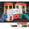 Kids Childrens Wooden Plastic Outdoor Indoor Playhouse