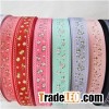 DIY Printed Multicolor Flower Pattern Ribbon Lot U Pick