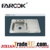 single bowl single tray ss hand wash sink