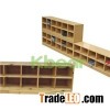 Colorful Plastic Storage Box Nursery School Cup Storage Bookshelf Storage Rack