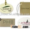 Unique Design Thick Paper Hot Gold Stamped Shoes Hangtag Supplier In China