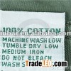 Direct Manufacturer Of Folding Fabric Woven Clothing Hang Tags Labels Made In China