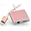 Charging and audio synchronized 2 in 1 jack adapter cable