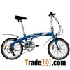 20" Aluminum Alloy Frame Folding Bike Road Bicycle Shimano 7 Speed V-brake