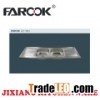 double bowl double tray kitchen sink