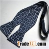 Gentlemen's Classic Silk Or Polyester Adjustable Pre-bowtie With Or Without Budge
