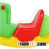 Child Tricolor Rockinbg Horse