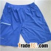 YJ-3020 Mens Blue Elastic Stretch Athletic Gym Quick Dry Shorts