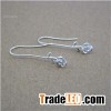 Vintage Sun Flowers S925 Dangle Earrings SSE106