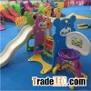 Child Bear Slide,ball Pool And Swing Combination