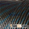 Color Strand Ungalvanized Steel Wire Rope 6*19