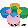 Kids Soft Play Leather Sitting Stool For Kids