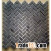 V-Shaped Slate Mosaic