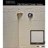 china shower wall panel & shower tray--old world classic ser