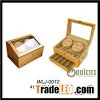 15 Watches Glass Top Wooden Watch Box