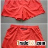 YJ-3016 Womens Girls Ladies Red Elastic Stretch Quick Dry Shorts