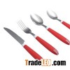 24pices Cutlery Set With ABS Handle
