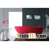 solid surface freestanding bathtub