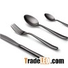 High Quality 24pcs Ti Plated Flatware Sets