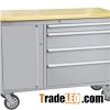 4 Drawer Stainless Steel Tool Cabinet